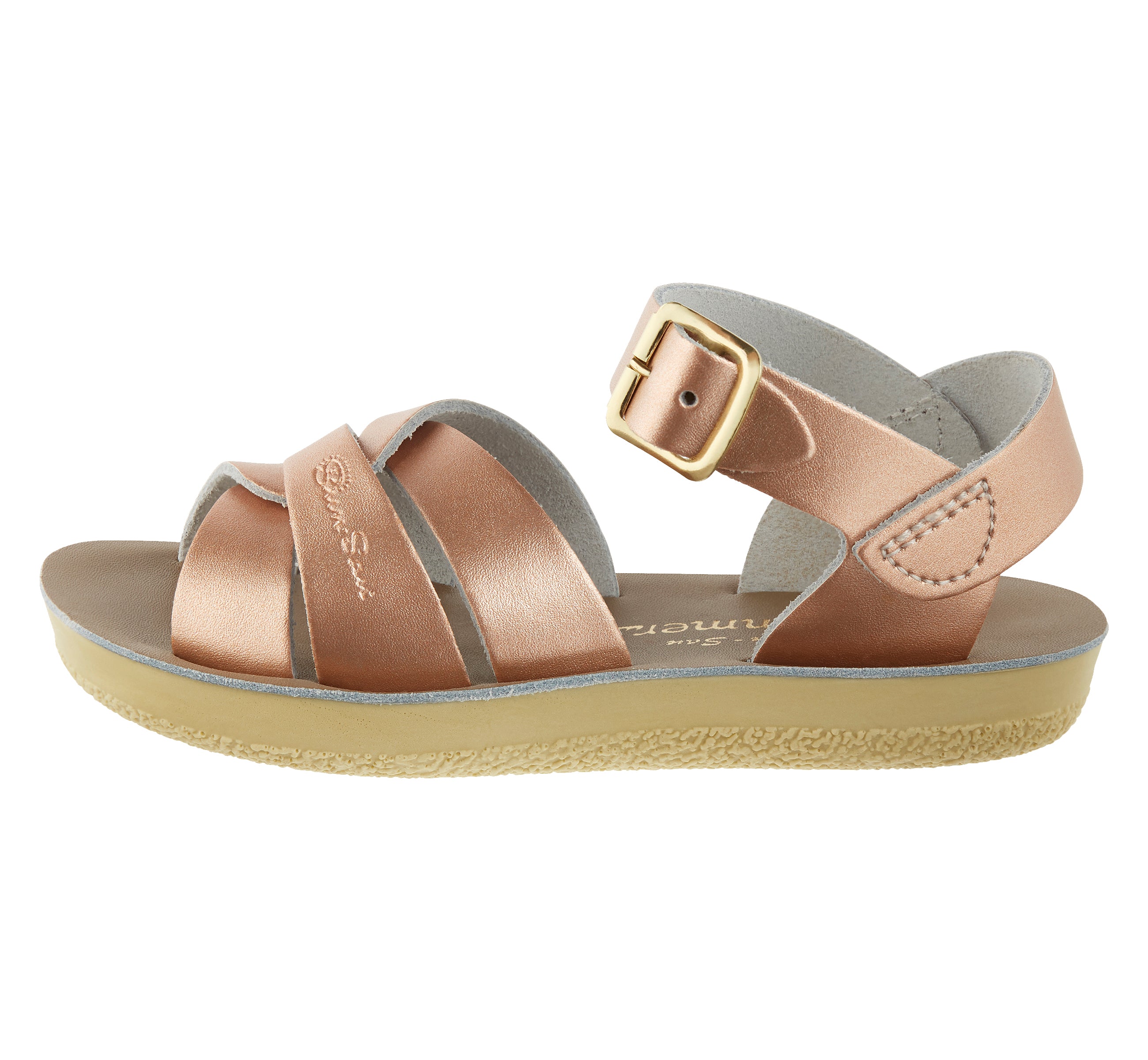 Salt Water Sandals Swimmer Rose gold Sonny Bear IE